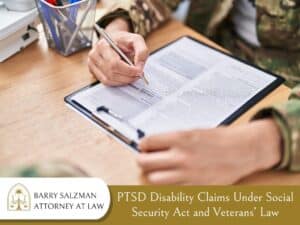 ptsd disability claims under ssa va law