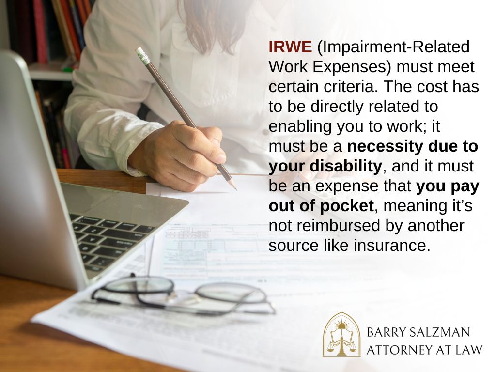 Can I Work Part-Time After Being Declared Disabled By Ssa? 4 Irwe must meet certain criteria
